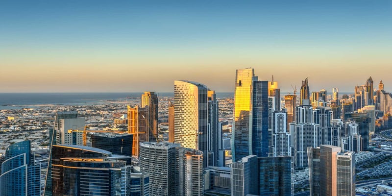 Dubai Skyline in Daytime