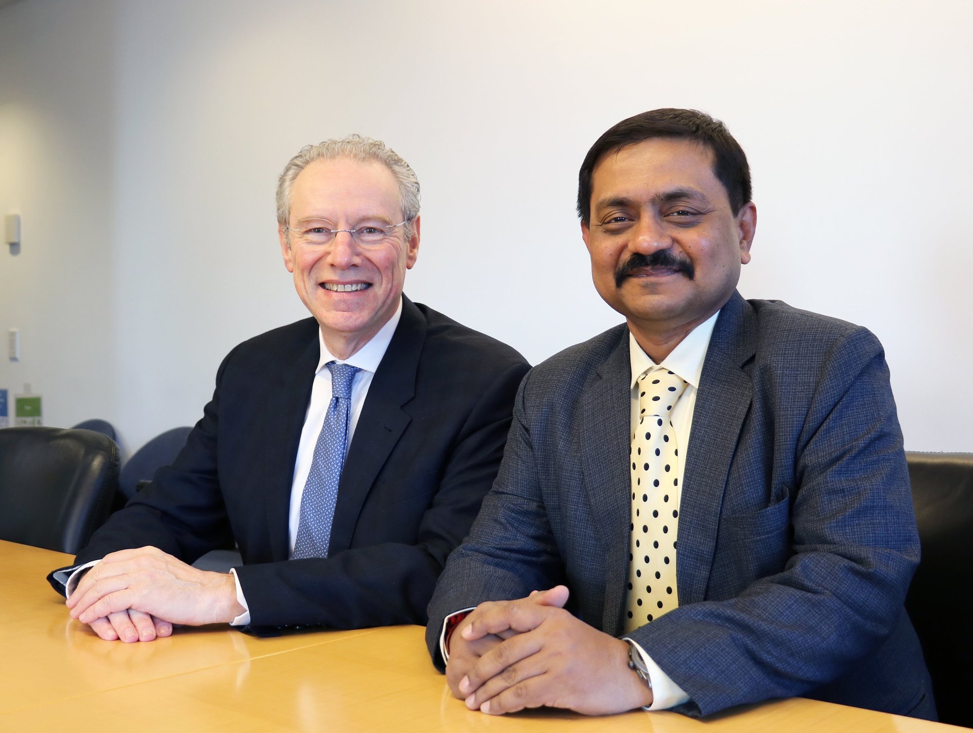 Mr. Stéphane Fischler, president WDC and Mr. Sabyasachi Ray, on behalf of Chair AHCRR
