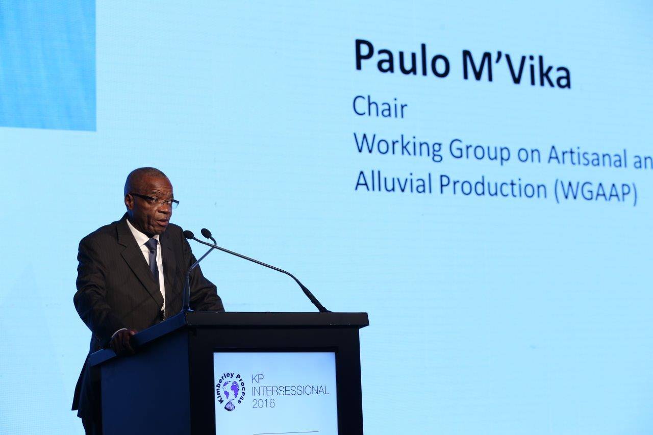 WGAAP Chair, Mr. Paulo Mvika
